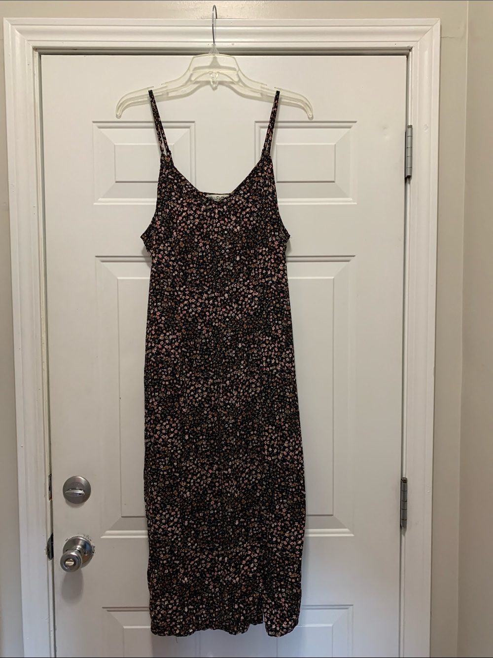 3/$15 Wallflower Black Dress with Pink Floral Print Size XXL